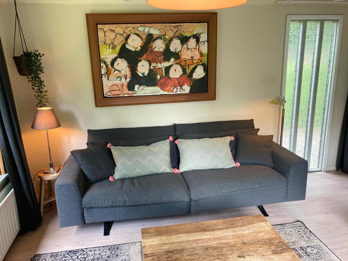 Chalet Wild Forest, Knus Chalet Op De Veluwe Met Gratis Parkeren Putten Bagian luar foto