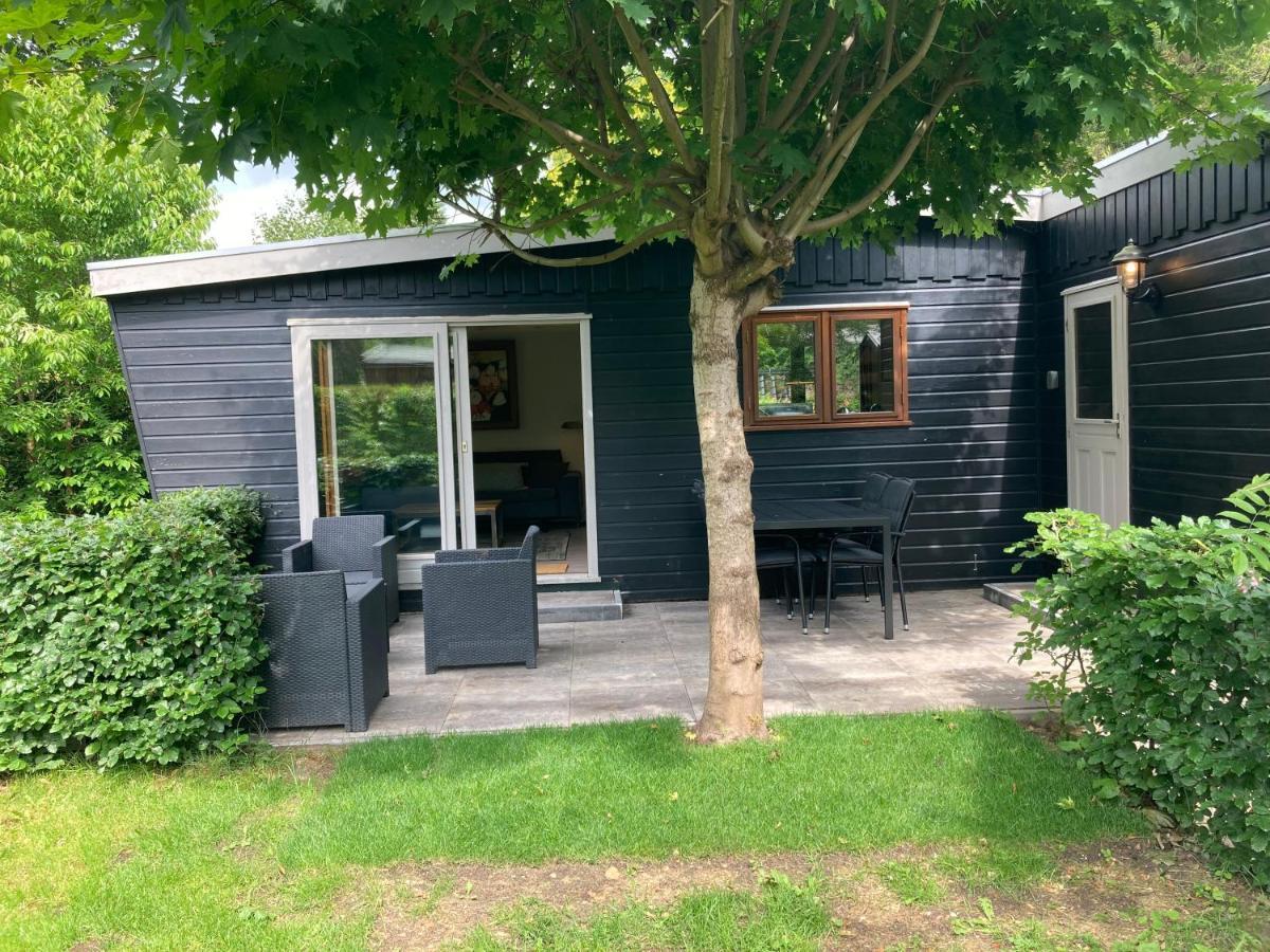 Chalet Wild Forest, Knus Chalet Op De Veluwe Met Gratis Parkeren Putten Bagian luar foto